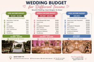 How To Budget For A Wedding
