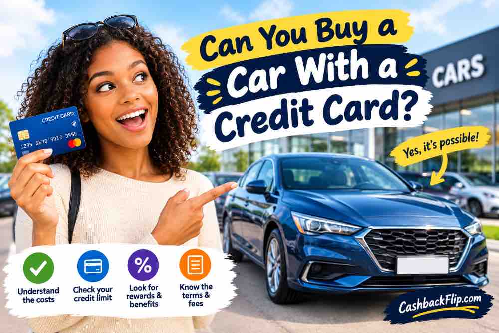 Can you buy a car with a credit card