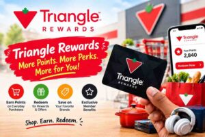 Triangle Rewards Card