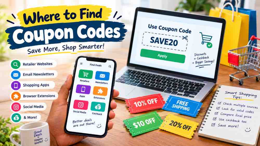 Where to find coupon code